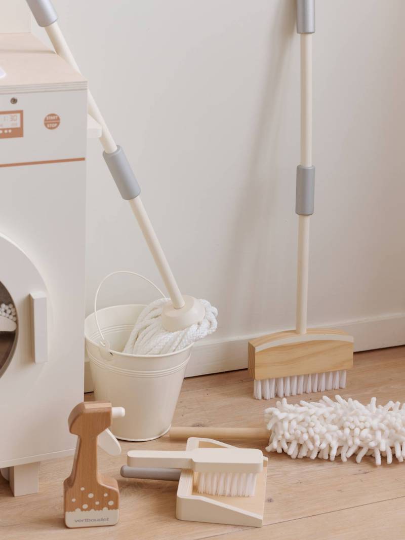 Großes Putzset aus FSC®-Holz für Kinder Großes Putzset aus FSC®-Holz für Kinder von Vertbaudet