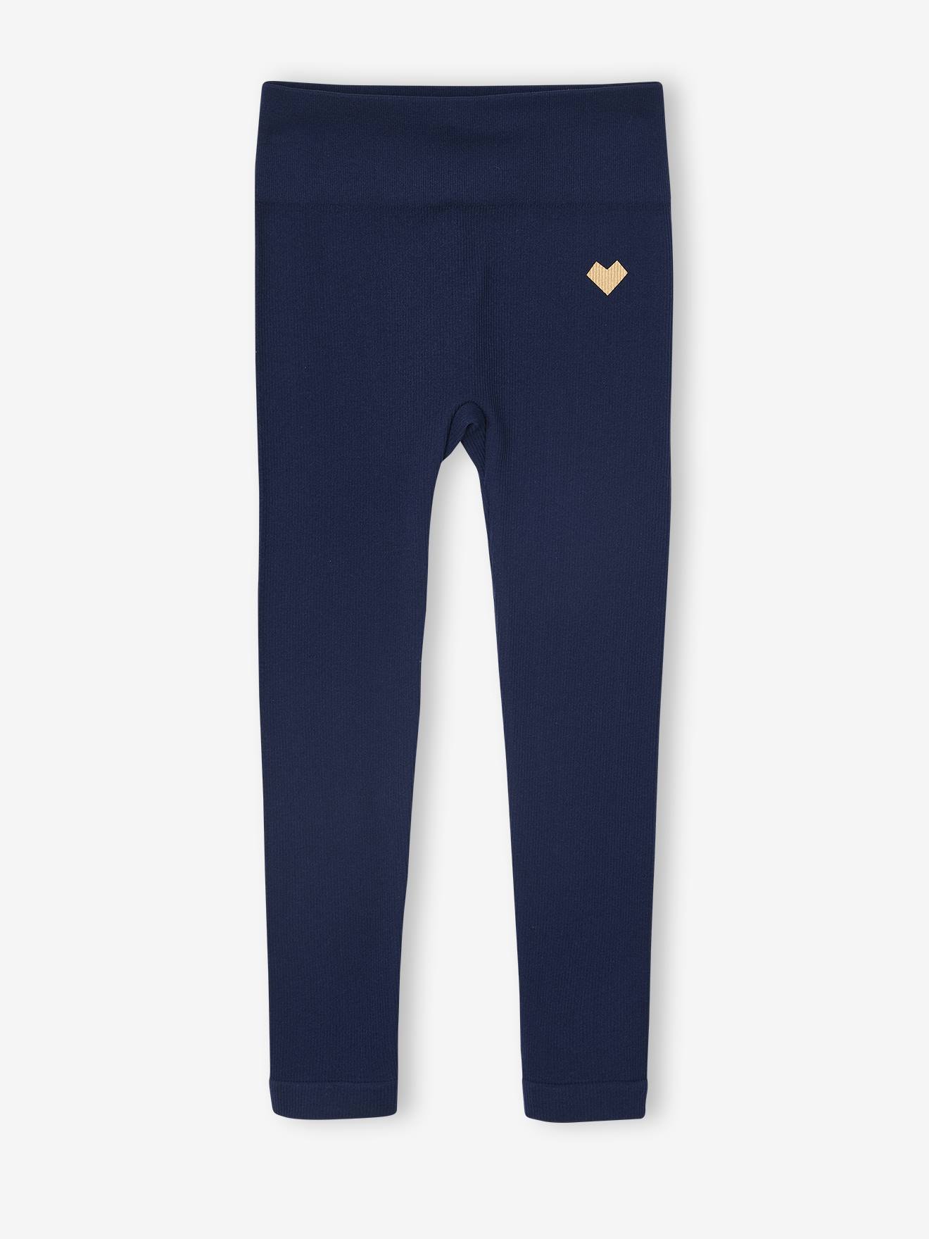 Nahtlose Sport-Leggings aus geripptem Stretch Nahtlose Sport-Leggings aus geripptem Stretch von Vertbaudet