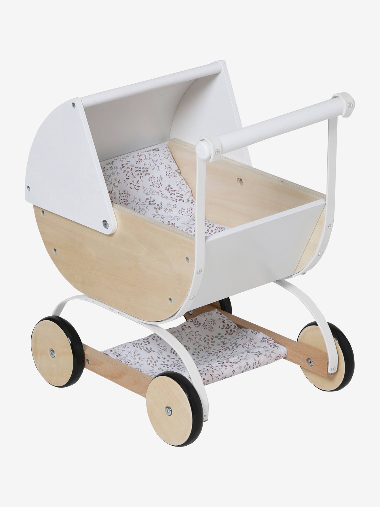 Puppen-Kinderwagen MINI FLORA von Vertbaudet