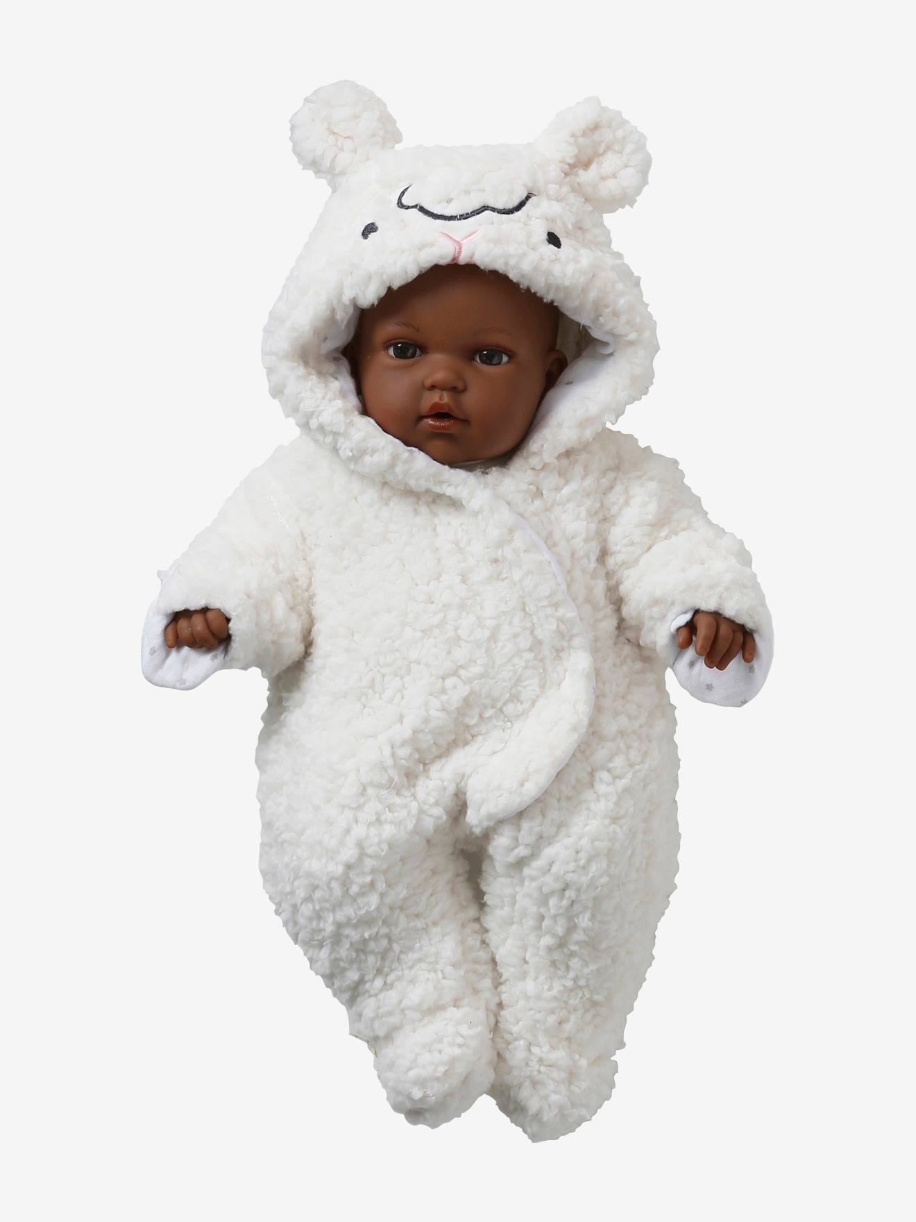 Puppen-Overall aus Teddyfleece von Vertbaudet