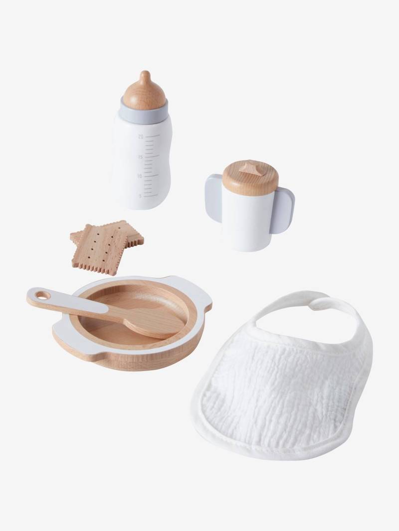 Puppengeschirr aus Holz FSC® von Vertbaudet