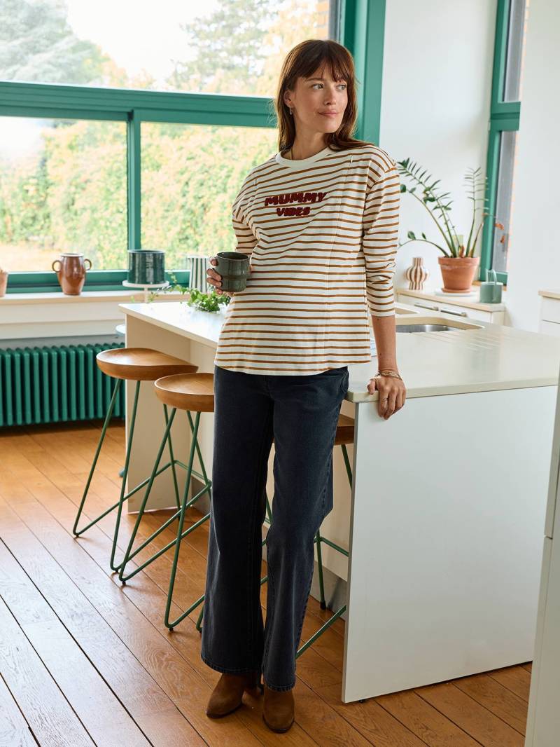 Ringelshirt für Schwangerschaft und Stillzeit von Vertbaudet