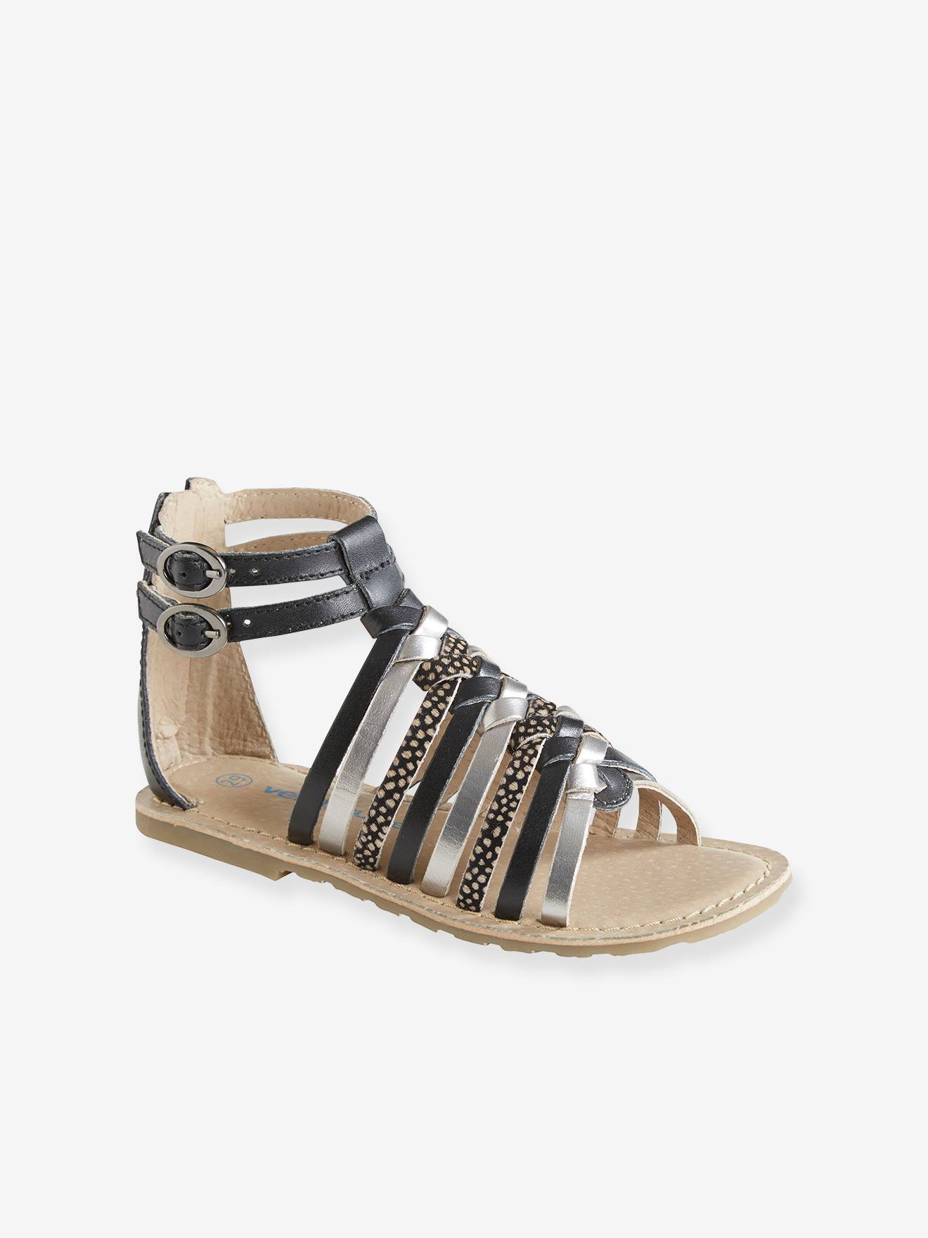 Römer-Sandalen für Mädchen von Vertbaudet