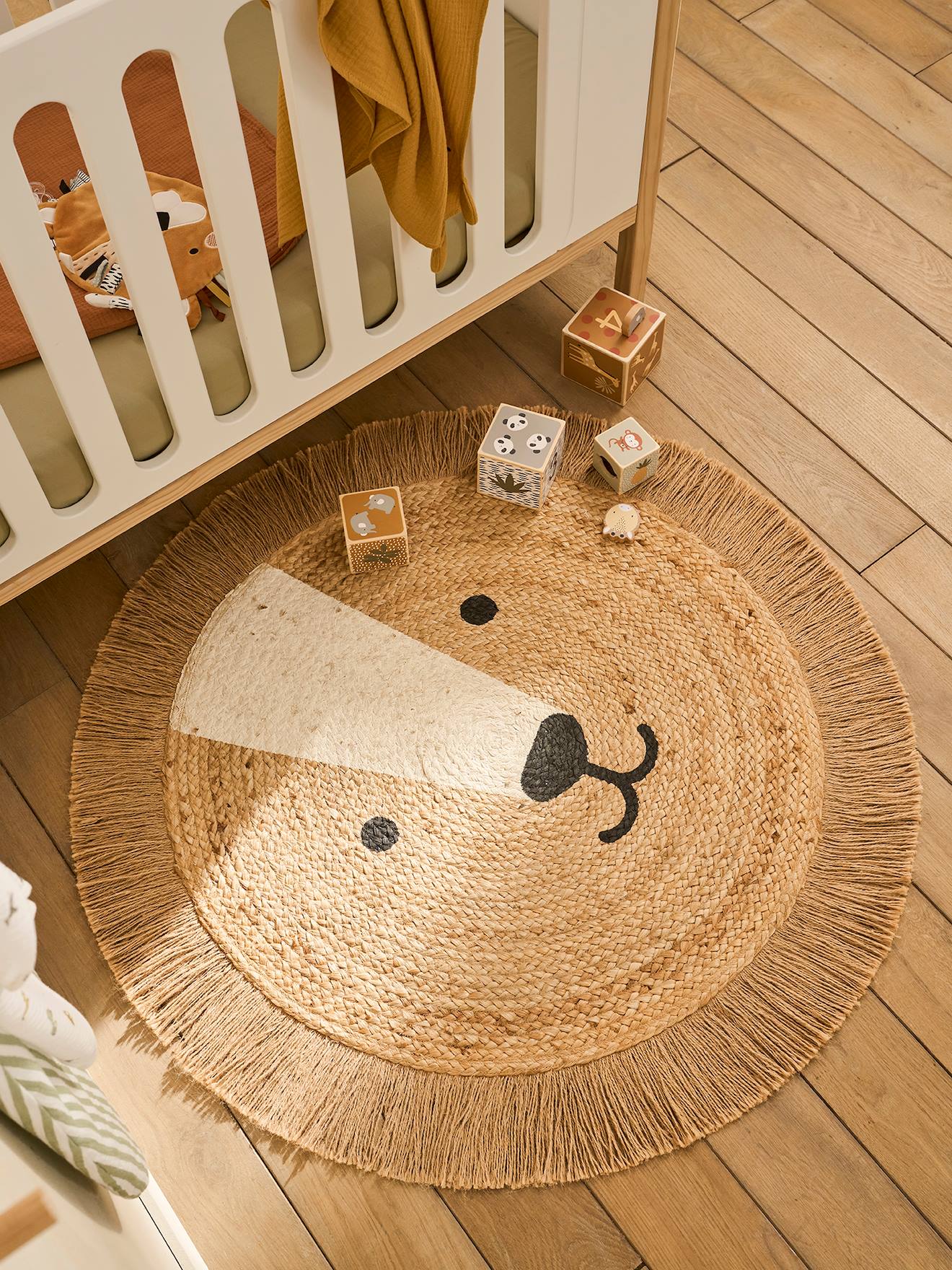 Runder Kinderzimmer Teppich aus Jute  en Runder Kinderzimmer Teppich aus Jute  en von Vertbaudet