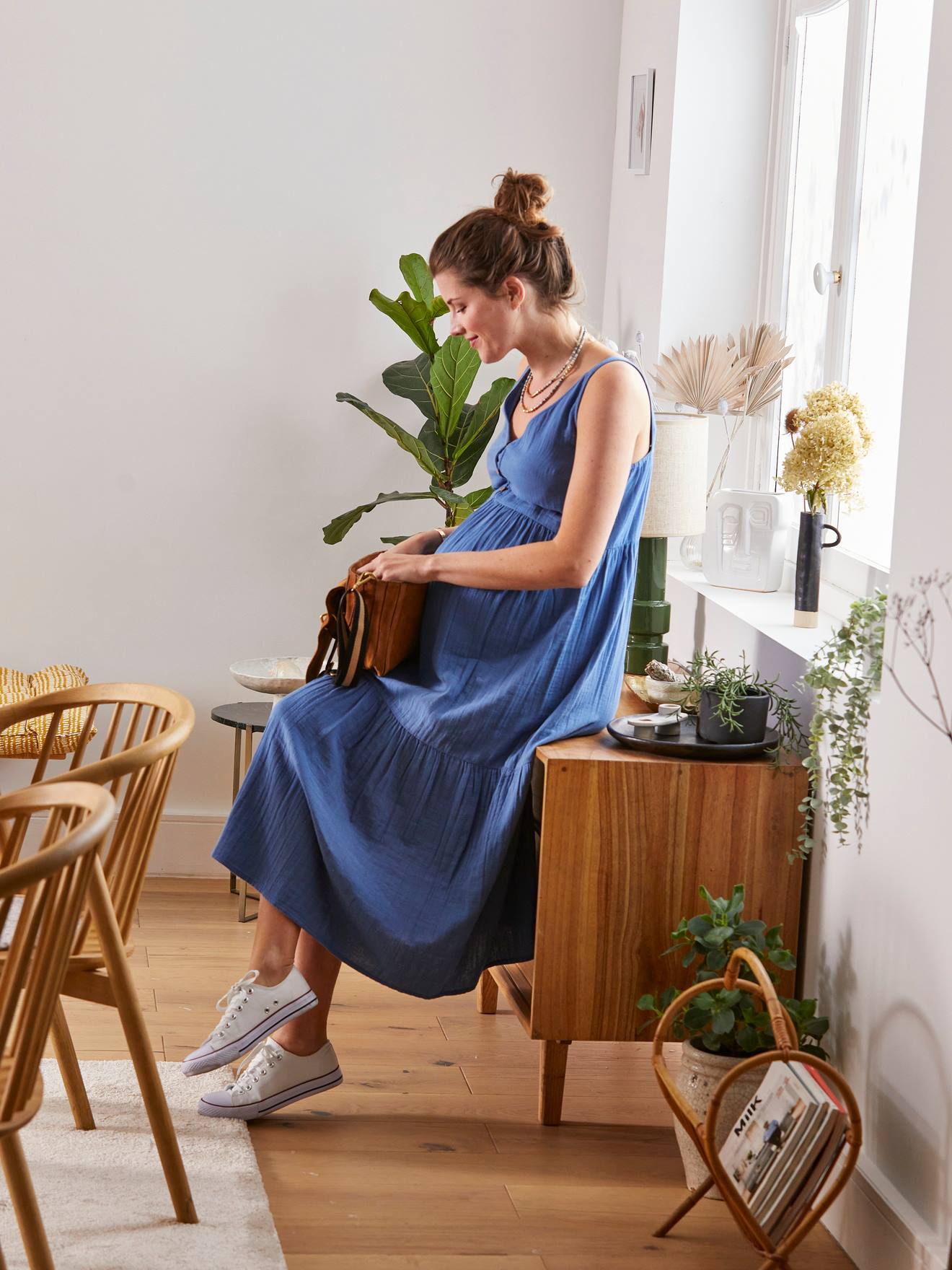 Trägerkleid für Schwangerschaft & Stillzeit von Vertbaudet