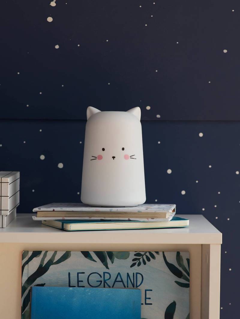 Tragbare Kinderzimmer Akkuleuchte KATZE von Vertbaudet