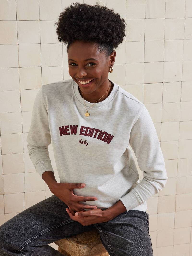 Umstands-Sweatshirt NEW EDITION BABY von Vertbaudet