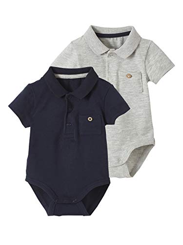 VERTBAUDET 2er-Pack Baby Polo-Bodys für Neugeborene pack nachtblau 80 VERTBAUDET 2er-Pack Baby Polo-Bodys für Neugeborene pack nachtblau 80 von Vertbaudet