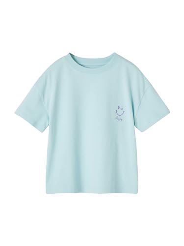 VERTBAUDET Basics Mädchen-T-Shirt, einfarbig, kurzärmelig, türkis, 12 Jahre von Vertbaudet