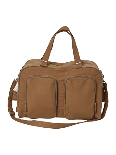 VERTBAUDET Große Wickeltasche,Family L" aus Musselin karamell ONE SIZE von Vertbaudet