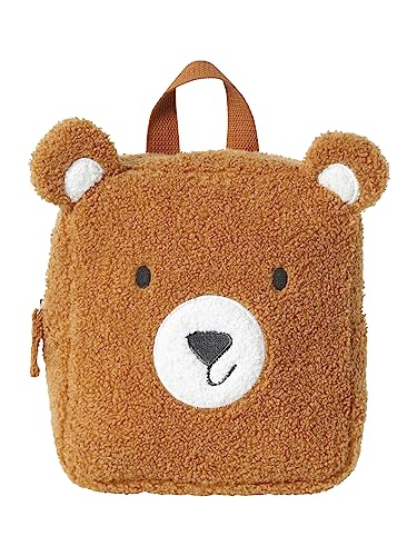 VERTBAUDET Kinder Teddy-Rucksack dunkelbraun von Vertbaudet