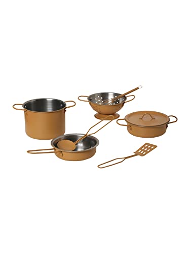 VERTBAUDET Kinder Topf-Set aus Metall weiß von Vertbaudet