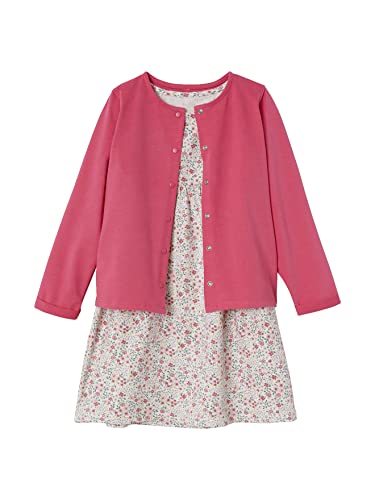 VERTBAUDET Set Kleid + Cardigan für Mädchen, elfenbein, 10 Jahre von Vertbaudet