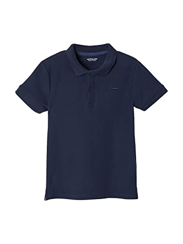 VERTBAUDET Poloshirt, kurzärmelig, Stickerei auf der Brust, Jungen, Oeko-Tex®, marine, 2 Jahre von Vertbaudet