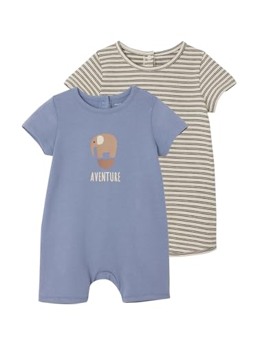 Vertbaudet 2er-Pack Baby Sommer-Overalls Oeko-Tex blau Chambray 92/98 Vertbaudet 2er-Pack Baby Sommer-Overalls Oeko-Tex blau Chambray 92/98 von Vertbaudet