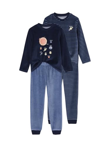 Vertbaudet 2er-Pack Jungen Samt-Schlafanzüge mit Weltraum-Print Marine 140 Vertbaudet 2er-Pack Jungen Samt-Schlafanzüge mit Weltraum-Print Marine 140 von Vertbaudet