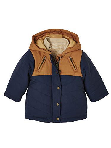 Vertbaudet 3-in-1 Winterjacke für Baby Jungen nachtblau 62 von Vertbaudet