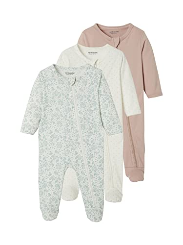 Vertbaudet 3er-Pack Baby Strampler, Jersey Basic Oeko-Tex Pack wollweiß 62 von Vertbaudet