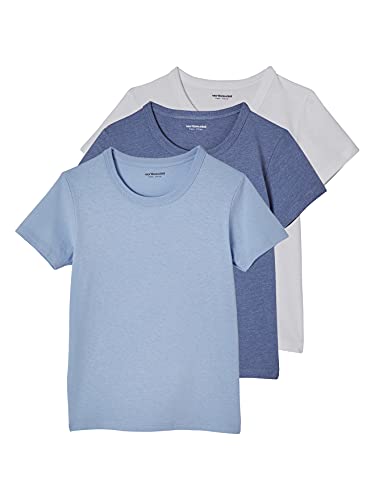 Vertbaudet 3er-Pack Jungen T-Shirts Pack blau 128 von Vertbaudet