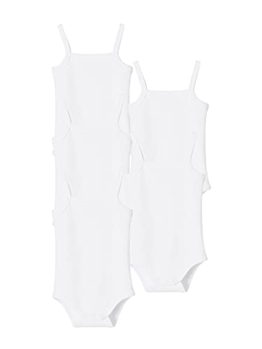 Vertbaudet 5er-Pack Baby Bodys, schmale Träger BASIC pack weiß 71 von Vertbaudet