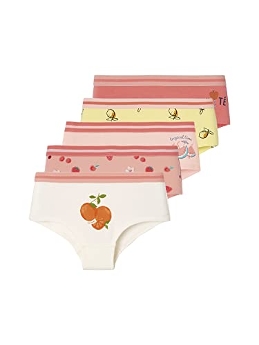 Vertbaudet 5er-Pack Mädchen Shortys pfirsich 86 von Vertbaudet