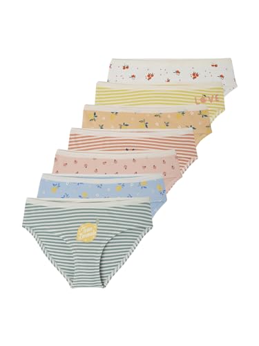 Vertbaudet 7er-Pack Mädchen Slips mit Bio-Baumwolle Koralle 146/152 von Vertbaudet