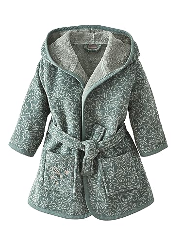 Vertbaudet Baby Bademantel MAGIC FOREST grün bedruckt 80 von Vertbaudet