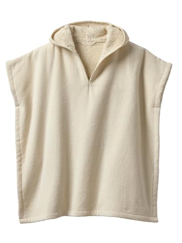 Vertbaudet Baby Badeponcho TIERLIEBE beige 74/80 von Vertbaudet