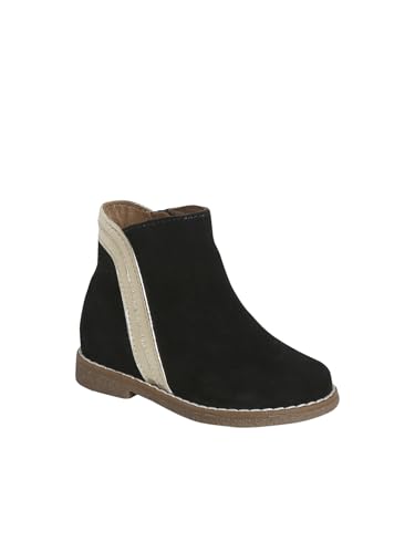 Vertbaudet Baby Boots mit Reißverschluss & Glanzeffekt schwarz 21 von Vertbaudet