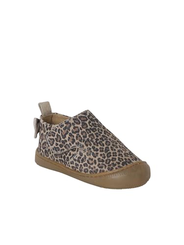 Vertbaudet Baby Hausschuhe mit Klettverschluss beige bedruckt 23 von Vertbaudet