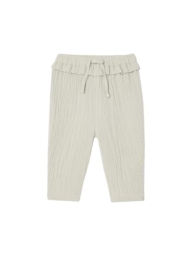 Vertbaudet Baby Hose aus Musselin graugrün 104 von Vertbaudet