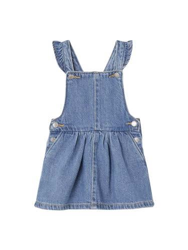 Vertbaudet Baby Jeans-Latzkleid Blue Stone 62 von Vertbaudet