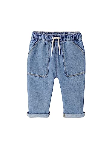 Vertbaudet Baby Jeans mit Schlupfbund Blue Stone 74 von Vertbaudet