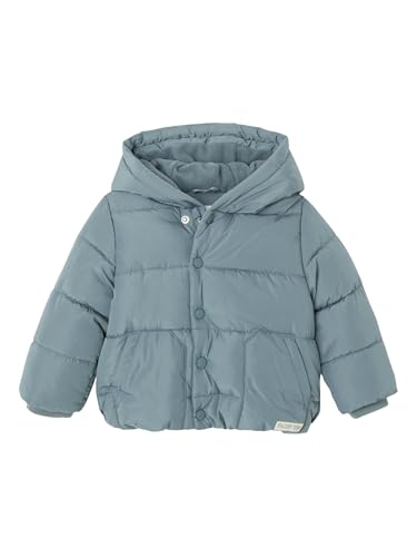 Vertbaudet Baby Kapuzen-Steppjacke mit Fleecefutter & Recycling-Polyester graublau 80 Vertbaudet Baby Kapuzen-Steppjacke mit Fleecefutter & Recycling-Polyester graublau 80 von Vertbaudet