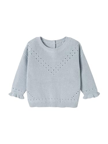 Vertbaudet Baby Pullover aus Rippstrick Oeko-Tex eisblau 71 von Vertbaudet