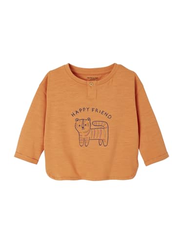Vertbaudet Baby Shirt mit Löwe rost 74 von Vertbaudet
