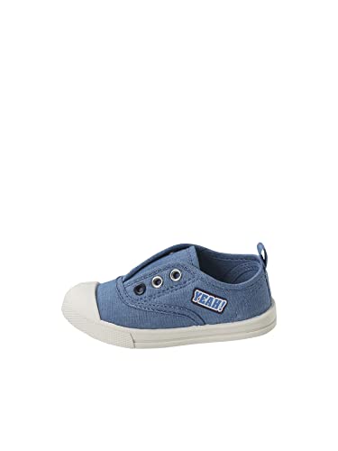 Vertbaudet Baby Stoff-Sneakers mit Gummizug blau 26 von Vertbaudet