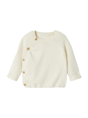Vertbaudet Baby Strickjacke mit Knöpfen Oeko-Tex wollweiß 56 von Vertbaudet