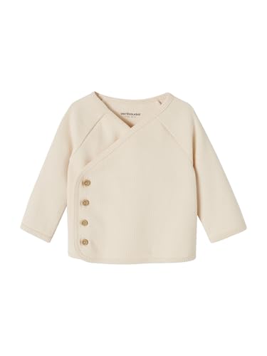 Vertbaudet Baby Wickeljacke aus RIPP Oeko-Tex vanille 62 von Vertbaudet
