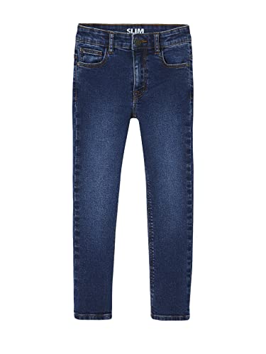 Vertbaudet Basics Slim Fit Jeans für Jungen, stone, 10 Jahre von Vertbaudet