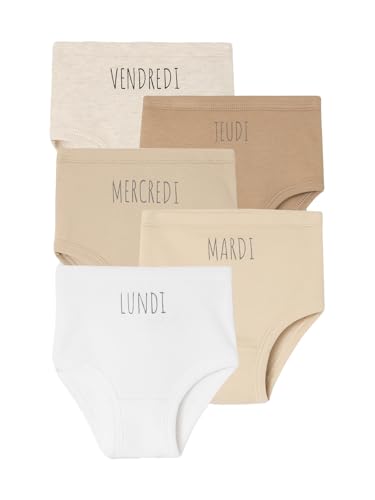 Vertbaudet Bio-Kollektion: 5er-Pack Baby Slips Basic Set weiß 68 von Vertbaudet