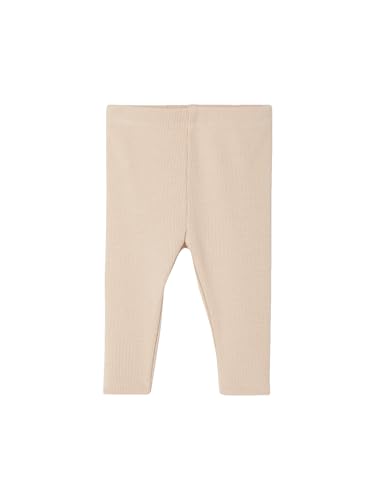 Vertbaudet Bio-Kollektion: Baby Leggings aus Rippjersey Basic pudrig rosa 74 von Vertbaudet