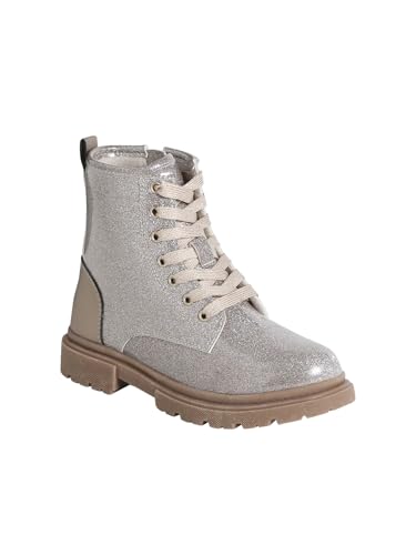 Vertbaudet Boots mit Glitzereffekt und Reißverschluss für Kinder gold 31 von Vertbaudet