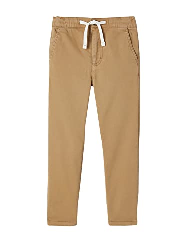 VERTBAUDET Chino-Hose für Jungen, leicht anzuziehen, beige, 6 Jahre von Vertbaudet