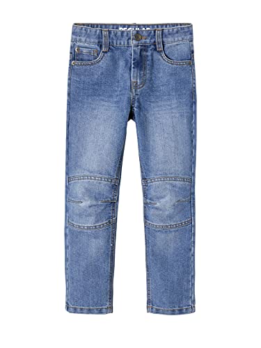 Vertbaudet Die,Unverwüstliche, robuste Jungen Straight-Jeans,waterless, Hüftweite Slim von Vertbaudet