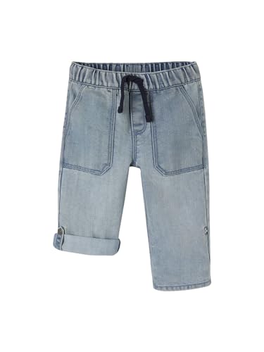 Vertbaudet Die UNVERWÜSTLICHE, robuste Jungen 3/4-Jeans Double Stone 110 von Vertbaudet