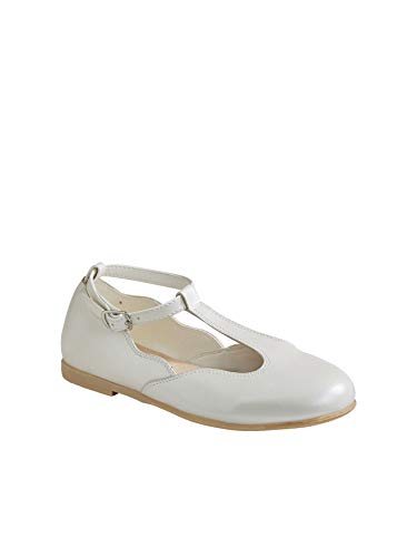 Vertbaudet Festliche Mädchen Ballerinas mit Schnalle weiß 34 von Vertbaudet