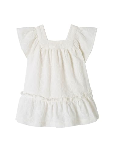 Vertbaudet Festliches Baby Kleid mit Stickereien wollweiß 80 von Vertbaudet