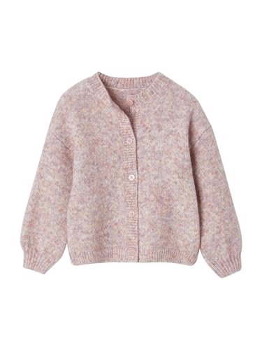 Vertbaudet Flauschige Mädchen Strickjacke rosa meliert 140 von Vertbaudet