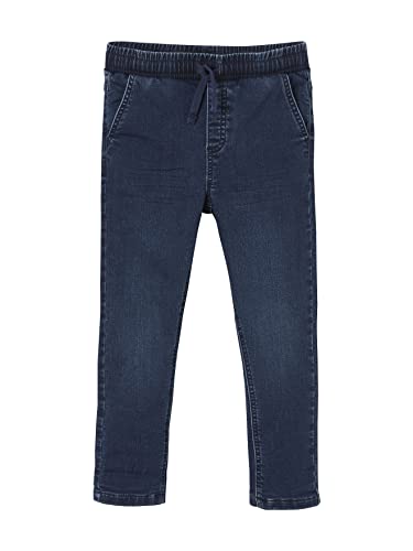 Vertbaudet Gefütterte Jungen Jeans, Straight-Fit Blue Black 110 von Vertbaudet